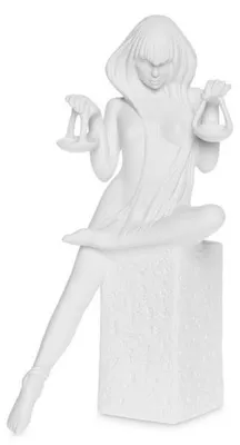 Produktbild von Spring Copenhagen Porzellanfigur Sternzeichen Waage Porzellan Weiblich