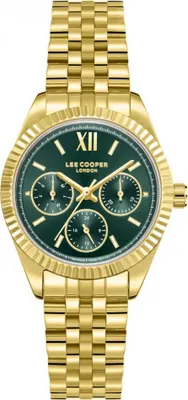 Produktbild von Damenarmbanduhr LEE COOPER LC08148.170 in Grün Fashion.
