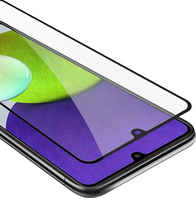 Immagine prodotto di Cadorabo pellicola blindata per Samsung Galaxy A22 4G / M22 / M32 4G pellicola protettiva in nero a schermo intero pellicola display temperato