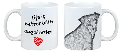 Obrázek produktu pro Art-Dog Keramický hrnek – Jagdteriér