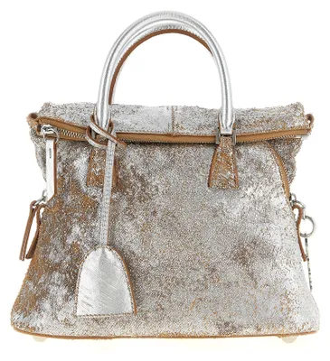 Produktbild von Maison Margiela Handtasche aus Lammleder in Silber SB1WG0084P8842HB328