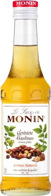 Obrázek produktu pro Monin sirup z pražených lískových ořechů, ideální do kávy, 250 ml