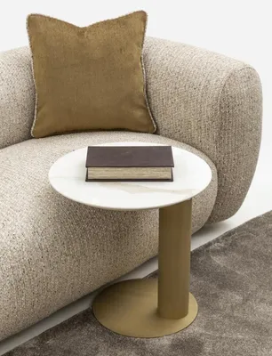 Image de Table basse Table de salon Table d'appoint Table basse Blanche Moderne Luxe