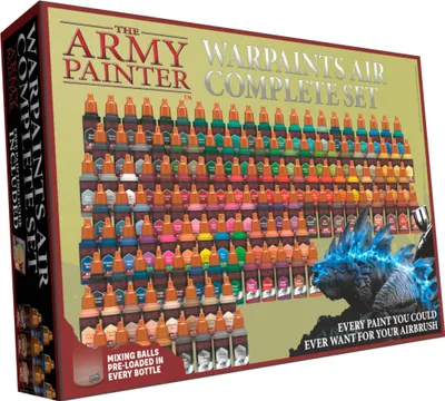Produktbild von The Army Painter TAPAW8003, Schwarz, Blau, Bronze, Braun, Kupfer, Gold, Grün, Grau, Orange, Pink, Violett, Rot, Silber,..., Acrylfarbe, Flüssigkeit, 18 ml, 126 Stück(e)