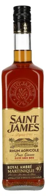 Produktbild von Saint James ROYAL AMBRÈ Rhum Agricole 40% Vol. 0,7l