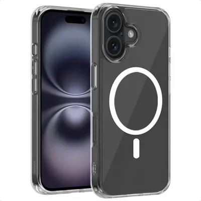 Zdjęcie produktu dla imoshion Protective Backcover z MagSafe dla Apple iPhone 16 - przezroczysty