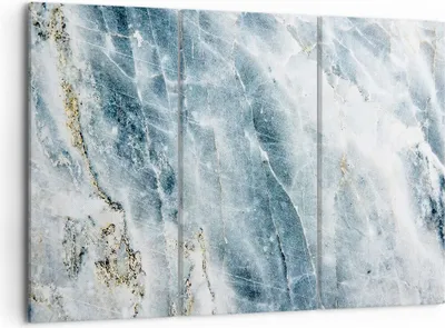 Produktbild von Bild auf Leinwand - Leinwandbild - 3 Teile -  Nachahmung Stein Marmor - 105x70cm - Wand Bild - Wanddeko - Wandbilder - Leinwanddruck - Bilder - Wanddekoration - Leinwand bilder - CE105x70-4366