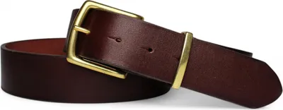 Produktbild von FRONHOFER Best Patina® hochwertiger 4 cm Herrengürtel echt Messingschnalle 19047