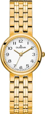 Produktbild von Dugena 4460723 Herren-Armbanduhr, Edelstahl-Gehäuse, Metall-Armband