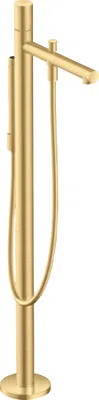 Produktbild von Einhebel-Wannenmischer AXOR UNO Zerogr. bodenstehend brushed gold optic brushed gold optic