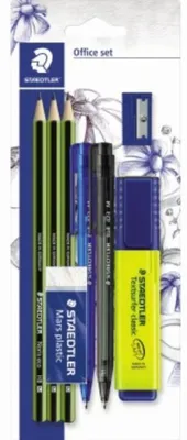 Produktbild von Staedtler 60 BK-4, Kugelschreiber, Graphitstift, Mehrfarbig, Sichtverpackung