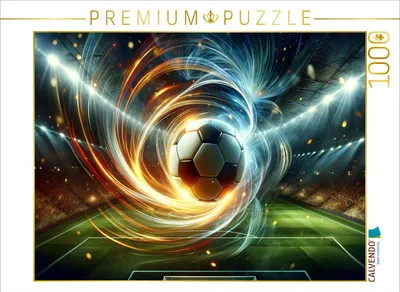 Produktbild von CALVENDO Puzzle Der Fußball des Schicksals | 1000 Teile Lege-Größe 64 x 48 cm Foto-Puzzle für glückliche Stunden