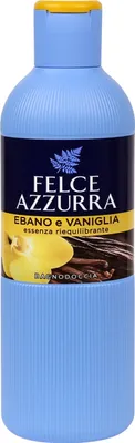 Produktbild von Felce Azzurra Duschgel - Ebenholz und Vanille 650 ml x3