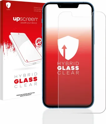 Produktbild von upscreen Schutzglas für Apple iPhone 13 mini Schutzfolie Panzer Folie Glas Display Schutz klar