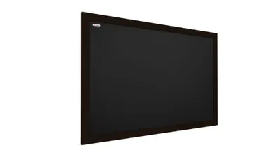Obrázek produktu pro Tabule černá křídová v dřevěném černém rámu 90x60 cm