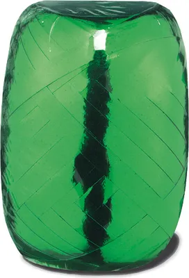 Produktbild von Geschenkband / Ringelband 20 m - grün dunkelgrün metallic