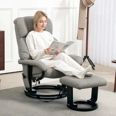 Produktbild von Relaxstuhl - Massagestuhl - Sessel für den Musikbereich - 10 Massagepunkte - Verstellbare Rückenlehne