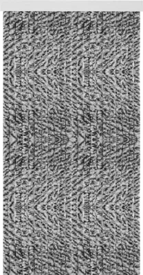 Produktbild von Flauschvorhang 80x185 cm in Meliert schwarz - grau - weiß, viele Farben