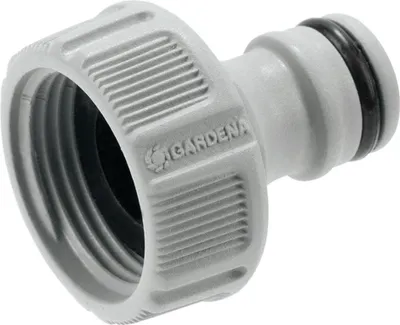 Image de Gardena 18221-20 raccord de tuyau d'eau Raccord de robinet Gris 1 pièce(s)