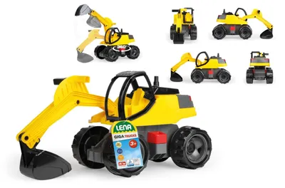 Immagine prodotto di Bagr žlutočerný Giga Trucks plast 62cm