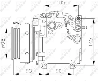 Immagine prodotto di Compressore Aria Condizionata Mitsubishi