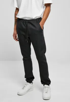 Image de Kalhoty Urban Classics Pantalon de jogging en denim tricoté realblack washed - S