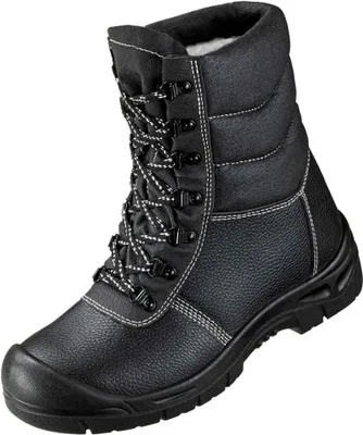 Produktbild von Feldtmann Saalfeld Winterschnürstiefel Schwarz S3 SRA Gr. 48 33451-48