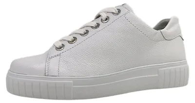 Image de Semler Pamela : Baskets lacées blanches, style décontracté