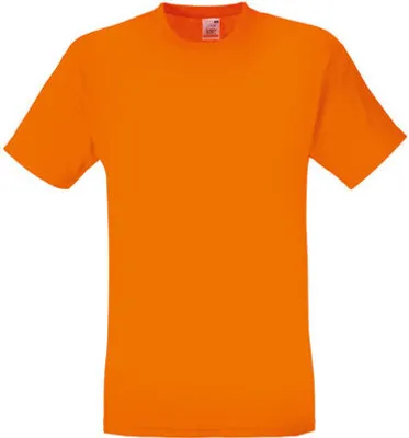 Produktbild von Fruit of the Loom - Kids Original Tee - Orange - 164