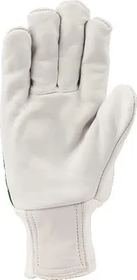 Produktbild von KEILER FORST Forsthandschuh Größe 9.0 (L) – Lederhandschuh EN388 CAT II – KWF  – weiß/grün