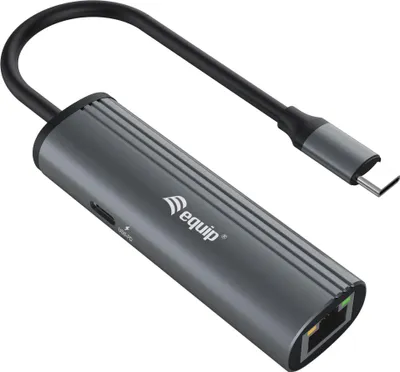 Produktbild von Equip Dock USB-C->GbE.100WPD3.0 15cm gr