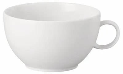 Cappuccino-Obertasse, Porzellan, weiß, 380 ml, spülmaschinenfest