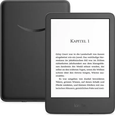Obrázok produktu pre Čítačka e-kníh 6 palcov – 16 GB – e-knihy – dotykový displej – vysoké rozlíšenie – USB-C – nízka hmotnosť – čítačka e-kníh