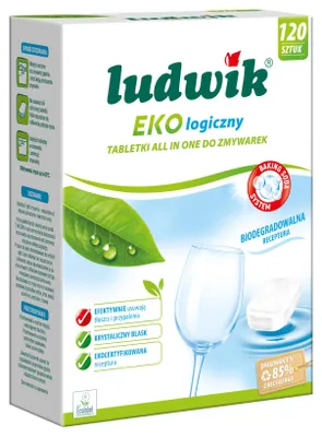Produktbild von LUDWIK Öko All in One Spülmaschinentabs, 120 Stück