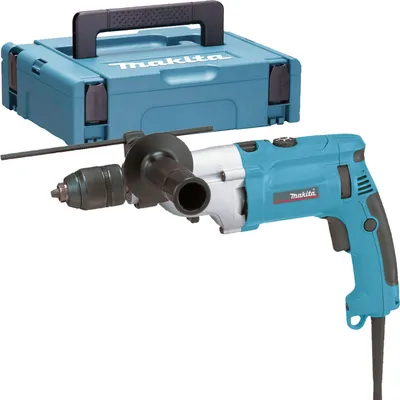 Produktbild von Makita HP2071FJ, Ohne Schlüssel, Schwarz, Blau, 1,3 cm, 2900 RPM, 4 cm, 1,6 cm