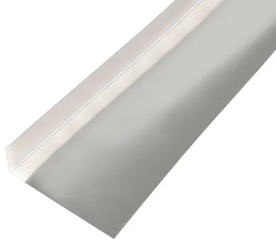 Image de Alberts 462925 Tôle lisse, pliée, forme L, aluminium, naturel, 1000 x 96 x 28 mm
