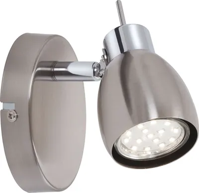 Produktbild von BRILONER Spot TWO 1xLED GU10 3W dreh/schwenkb. nickel