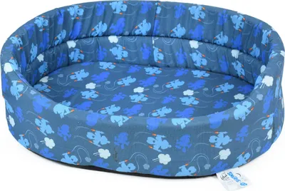 Produktbild von Duvo+ Hundebett Dogrelax "Die Schlümpfe", Maße: 40 x 25 x 13 cm