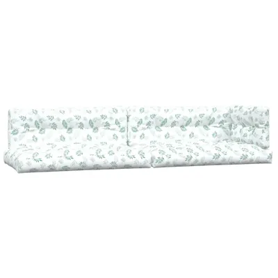 Immagine prodotto di vidaXL Cuscino Pallet 5 pezzi. Tessuto con motivo a foglie