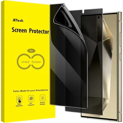 Image de Film de protection d'écran pour Samsung Galaxy S24 Ultra 5G, écran de 6,8 pouces, anti-espionnage, en TPU, lot de 2