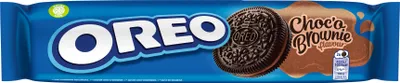 Produktbild von Oreo Brownie Kekse knackige Kakaokekse mit Browniegeschmack 154g