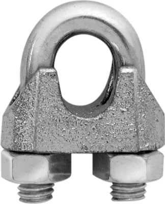 Produktbild von Vormann Seilklemme Edelstahl (V2A), 3,0/M3, SB (2 Stk.)