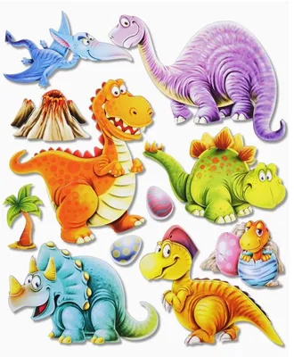 Produktbild von Wandsticker 3D-Optik XXL-Sticker Dinos