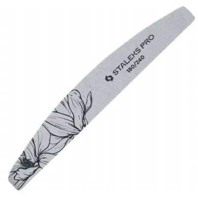 Produktbild von Staleks EXPERT 40 Mineral-Nagelfeile Halbmond 180/240 Grit