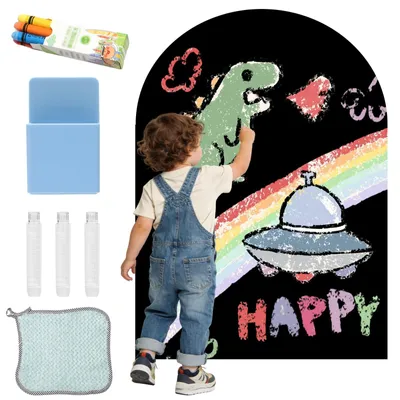 Produktbild von Selbstklebende Magnettafel für Kinder, 100 x 80 cm