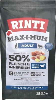 Produktbild von RINTI MAX-I-MUM Adult Huhn 50% 12kg