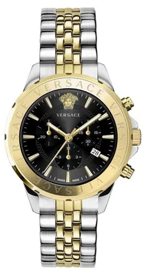 Produktbild von Versace Herren Uhr Armbanduhr Chronograph Signature VEV602223 Edelstahl
