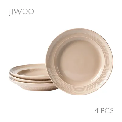 Palmer White Delight Galaxy Teller Set - 2x Moderne Porzellanteller 30cm Für Pasta & Salat