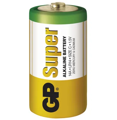 Image de Piles alcalines EMOS GP Super C (LR14), lot de 2 B1330