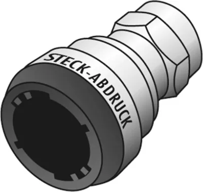 Obrázek produktu pro KE Kelit NF457A STEELFIX, nerezový zásuvný přechodový kus, IG 35x5/4", 1 ks.